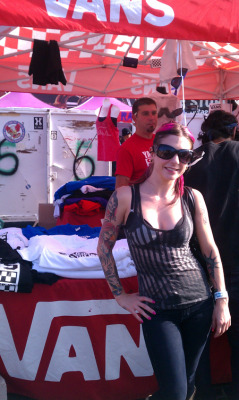 joannaangel:  Joanna on the Warped tour