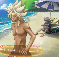 shesdreamingawake:  bakura is going to need