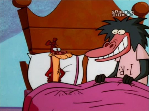 punkassweasel:  Sometimes cartoons skip subtext and just go right to text. 