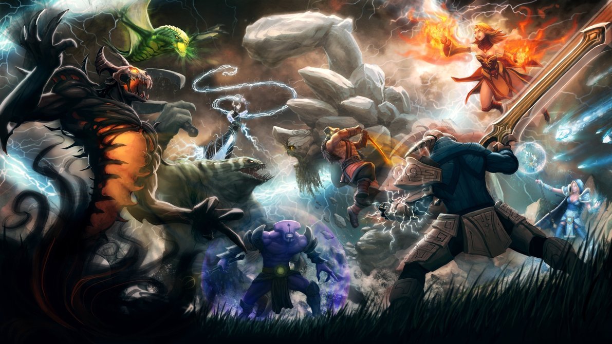 Dota2 5v5 Mashup - by Kendrick Lim
Artist’s Note: Here is a mash-up for Dota2 that I’ve been working on.. it is a sneak peak for 10 of the Dota2 heroes.