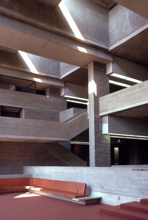 fuckyeahbrutalism: Orange County Government Center, Goshen, New York, 1967 (Paul Rudolph)