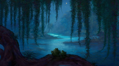 wannabeanimator: The Princess and the Frog Concept Art
