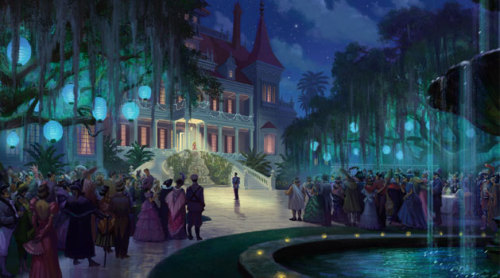 wannabeanimator: The Princess and the Frog Concept Art