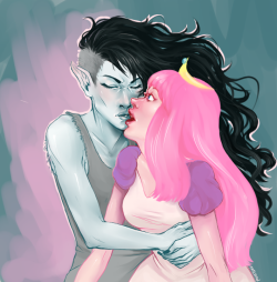 -patchow:  MARCELINE TRYING TO GET HER SMOOCH