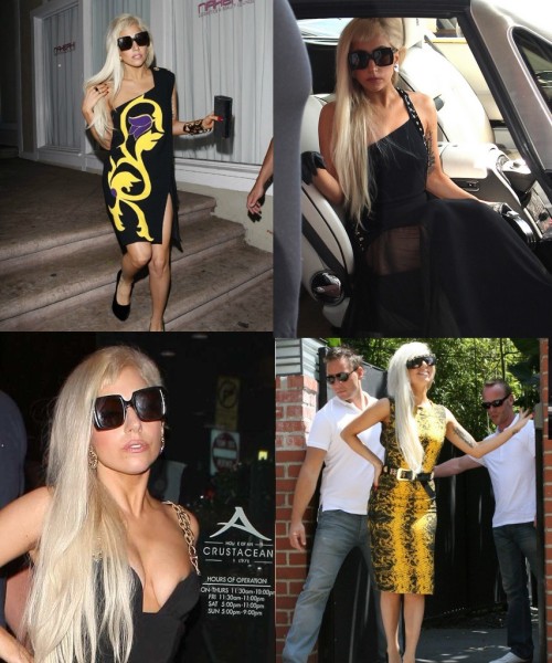 Porn photo thatboyisamonnster:  Lady GaGa in Los Angeles