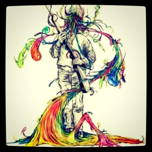 I want to draw this so bad, but I find it impossible, mainly because it’s all blurry on my phone.  (Taken with instagram)