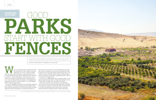 Environmentalism in Jordan, JO Magazine