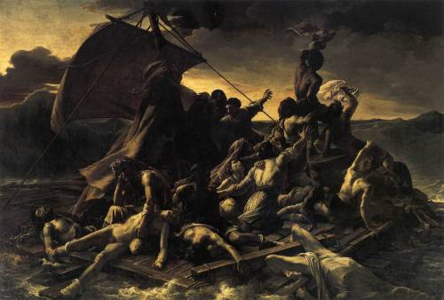 artmagnifique:THÉODORE GÉRICAULT. Raft of the Medusa, 1818-1819, oil on canvas. Romanticism.