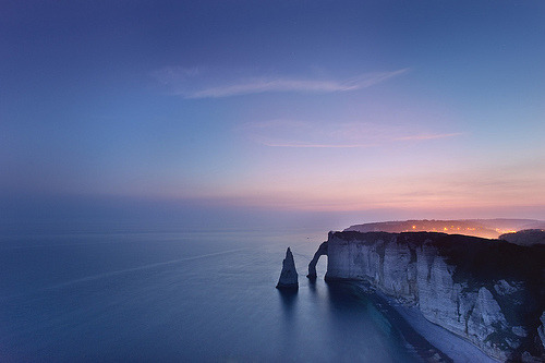 Etretat, dawn (by WDariusz)