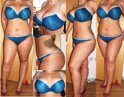 curveappeal:  Dimples, stretches, cellulite and rolls of fat.  But it’s me and I am proud and curvy and I don’t need photoshop. Crystal Deco 36GG/XL (yes, the bra is a tad small) http://fullerfigurefullerbust.wordpress.com 