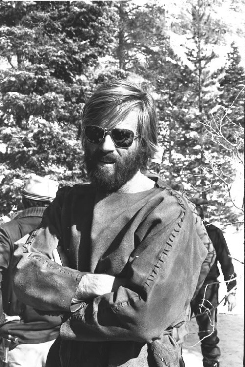 bonjour-paige: A very rugged-looking Redford during the filming of Jeremiah Johnson.