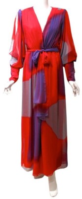 omgthatdress:  1970s Hanae Mori dress via