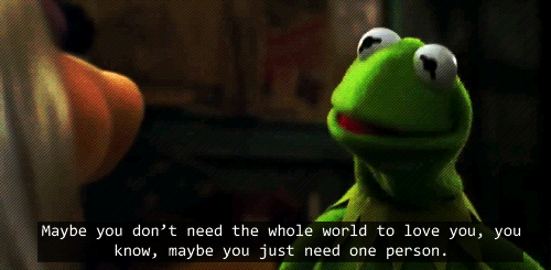 lovequotesrus:  Photo Courtesy: sk8rgrl  In all honesty, if someone asked me what my type was, I’d say Kermit.