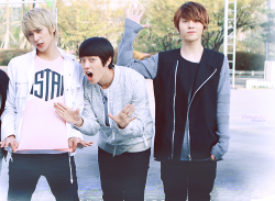 b2st-shock:  Dongwoon, Dujun &amp; Junhyung 