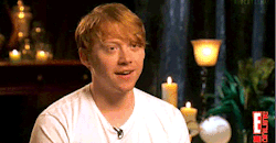 grupertscoop:  rupertismagic:  Rupert: I lost one of them, that’s why they don’t match.  you’re just the cutest thing.  Srsly tho.  I like the way he thinks.