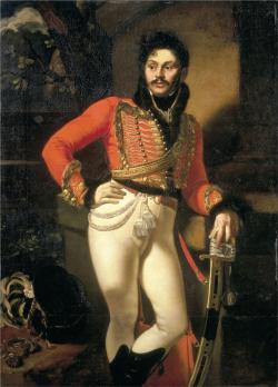 peira:  Orest Kiprenski:  Portrait of Colonel