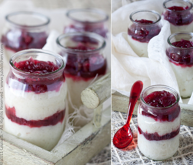 bakeddd:  light rice pudding click here for recipe 