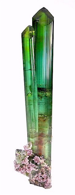 mineralia:Tourmaline with Lepidolite from Brazil