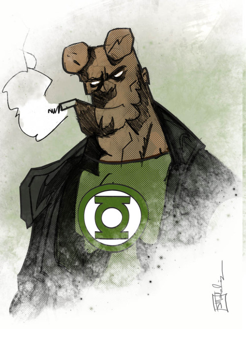 herochan:  Green Boy - by Jim Mehsling Blog || deviantART 