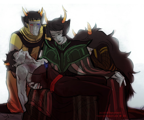 acertainpavane:Homestuck - Pieta (and friends) /joins the 100 other people who have probably already