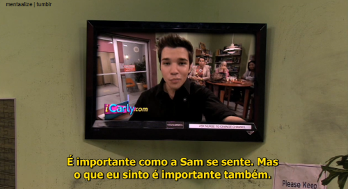  Lembra de quando a Sam torturava o Freddie ? Dizia que o odiava ? E o Freddie também dizia isso ? Pois então, tanto ódio e implicância se tornaram amor e ele pode muito bem ser apaixonado por você em segredo, como foi com a Sam e o Freddie. Fica