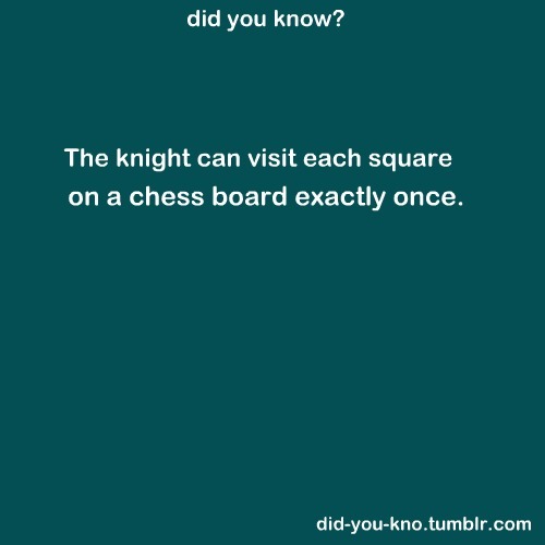 did-you-kno:   Source  my bro and i use to play chess. haha i looked up to him because