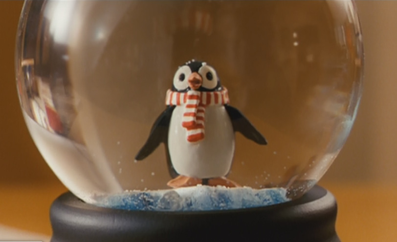 I remember being really small, to small to see over the edge of a table. There was a snow globe, and I remember the penguin that lived inside the globe, he was all alone in there and, I worried for him.