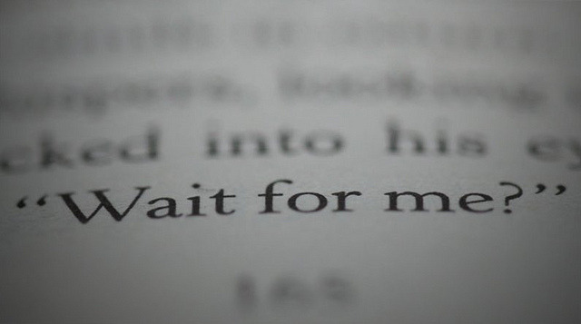 Inevitable, another drop of tear, a broken heart.