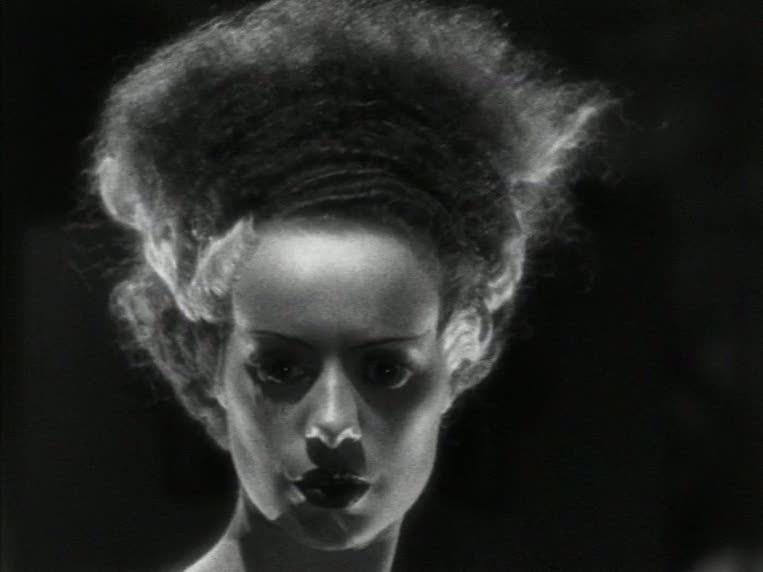 I want a Bride of Frankenstein in a mini skirt