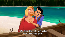 kissyourfuckingsorcereralready:  i-kill-for-hugs:  doctorsaxon:  aschenengel:  frecklesbajorek:  chekovs:  and then they have sex on the gold  and then we give birth to our son Flynn Rider on the gold   and then he meets a girl whose hair is made of gold