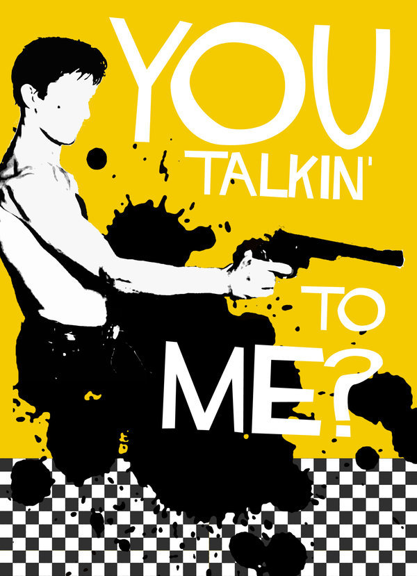 ianbrooks:  Movie Quotes with a Gun by Edgar Ascensão Movie quotes are pretty cool
