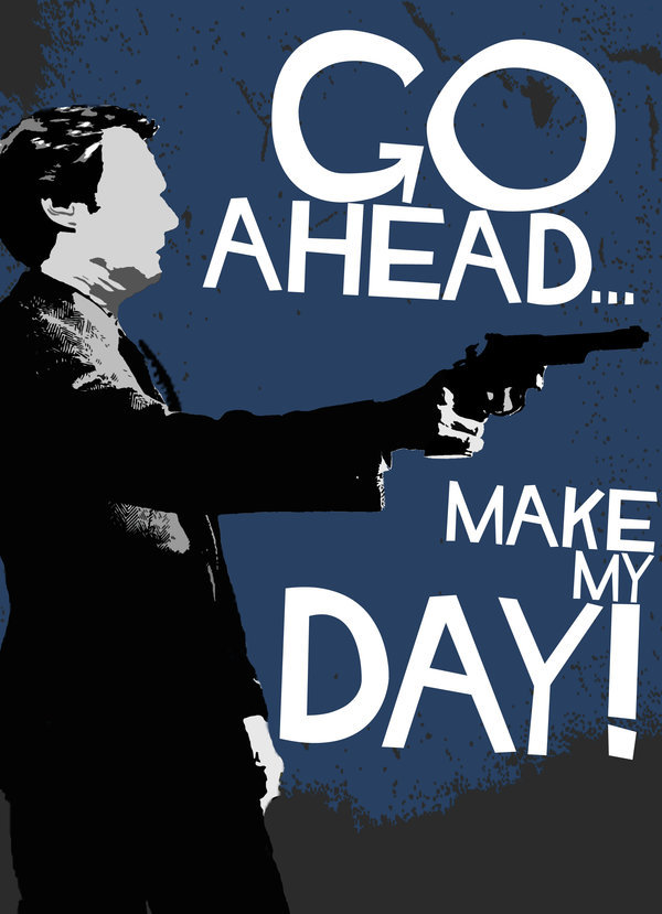 ianbrooks:  Movie Quotes with a Gun by Edgar Ascensão Movie quotes are pretty cool