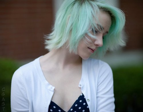 Porn Pics Heck Yes Green Hair