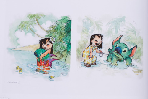 Lilo &amp; Stitch Concept Art