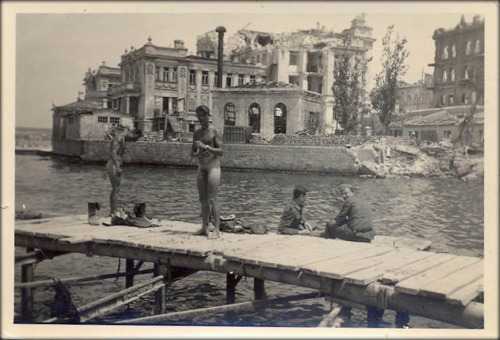 the ruins of Sebastopol