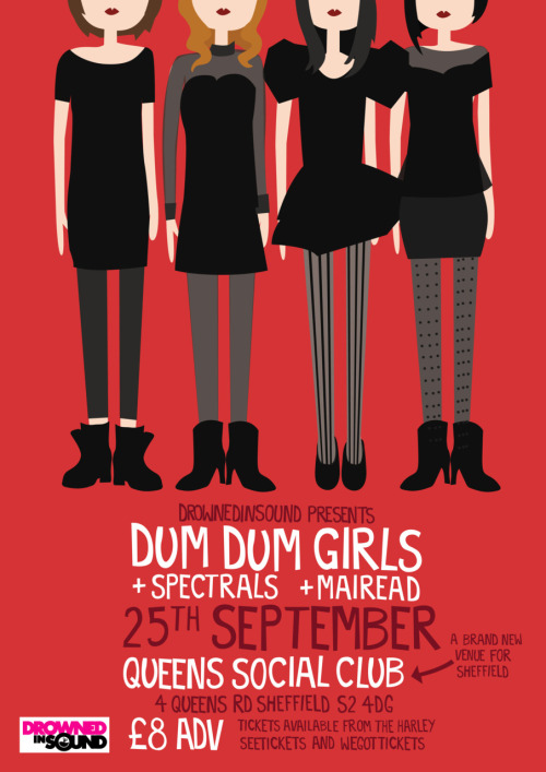 Dum Dum Girls - Jail La La + Spectrals - Peppermint + Mairead - I Wanna Do It Again