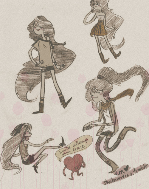 shaburdies:silly marcelines i doodled at work… and ricardiobecause i love his butt…