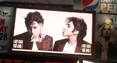 thatboyisamonnster:  Jo Calderone in Times Square. 