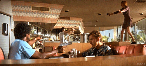 Pulp Fiction, Diner scene