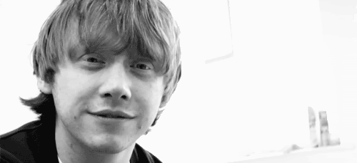 Foi ele. Foi Rupert Grint. Foi esse ruivo de sorriso fácil, que me mostrou que