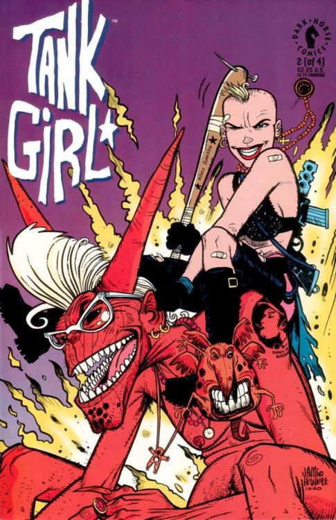 sammvitch:   Tank Girl 1 & 2  Tank Girl is a gorgeous comic and if you haven’t read it, you should. 