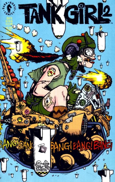 sammvitch:   Tank Girl 1 & 2  Tank Girl is a gorgeous comic and if you haven’t read it, you should. 