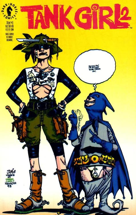 sammvitch:   Tank Girl 1 & 2  Tank Girl is a gorgeous comic and if you haven’t read it, you should. 