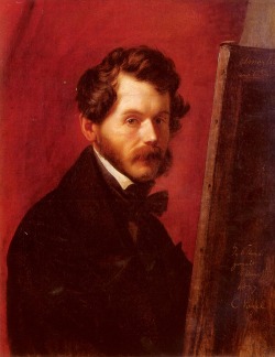 mermanonfire: Carl Christian Vogel von Vogelstein Portrait Of Friedrich Von Amerling