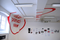 gaksdesigns:  Anamorphic Typography installation