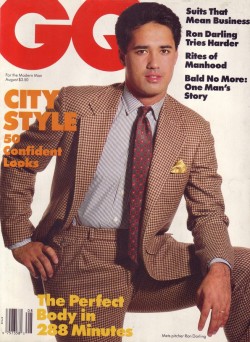 Ron Darling - Gq Magazine, August 1986