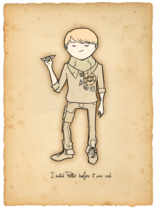 hpfanart:  We go to a school in Scotland. You’ve probably never heard of itby Rotae 