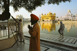 mishsophsi:  Golden Temple, Amritsar, India, 1996 Steve McCurry 