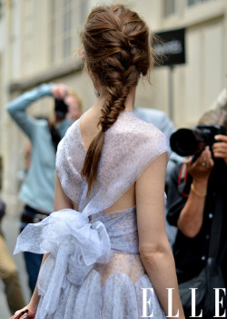 elle:  Fishtail Frenzy Need a new hairstyle? Get inspired by summer’s best braids! Photo: Courtney D’Alesio 