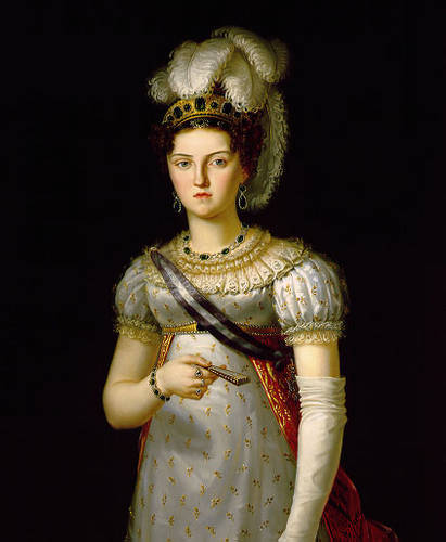 oldrags:Maria Josepha of Saxony by Francesco Lacoma y Fontanet, ca 1820, Prado MuseumShe’s going to 